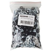 04-2686 Комплект крепежа винт+шайба+гайка M6x16 (уп.100шт) Rexant 
