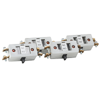 282719 Контакт вспомогательный 1NO+1NC (1з+1р) OptiSwitch DI-1-125~160A КЭАЗ 