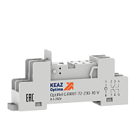 281177 Розетка для реле OptiRel G RR97-72-230-10-V КЭАЗ 