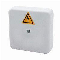 KR0023 Коробка распределительная огнестойкая 100х100х30мм IP41 КРОПС-П2 FRJB-KM-P2-2.5-02-КРОПС-IP41 КРОПС-П2 для кабелей до 2.5кв.мм 2 клеммы КМ 