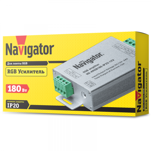 71494 Усилитель 71 494 ND-ARGB180-IP20-12V Navigator  фото 2