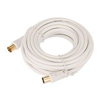 18-0006 Шнур TV Plug - TV Jack 7м бел. Rexant 