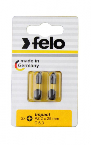 02201241 Бита крестовая ударная Impact PH 1х25 (уп.2шт) FELO 
