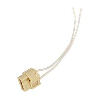 11-8879 Цоколь "патрон" G9 с проводом 15 см бел. с этикеткой Rexant 