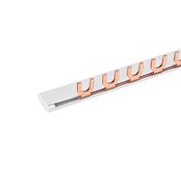 11-2230 Шина соединительная типа FORK вилка 1Р 100А 1м (уп.20шт) Rexant 