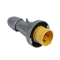 555431 Вилка мобильная 32А 2К+З 130В IP67 Leg 