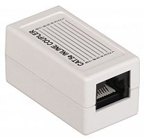 CS70-1C5EU Адаптер проходной RJ45-RJ45 (8P8C) кат.5E UTP бел. ITK 