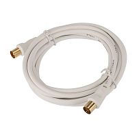 18-0004 Шнур TV Plug - TV Jack 3м бел. Rexant 