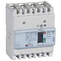 420133 Выключатель автоматический 4п 63А 50кА DPX3 160 термомагнитн. расцеп. Leg 