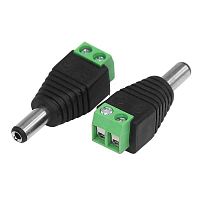 14-0314-4 Разъем питания штекер 2.1х5.5 с клеммной колодкой (уп.50шт) PROCONNECT 
