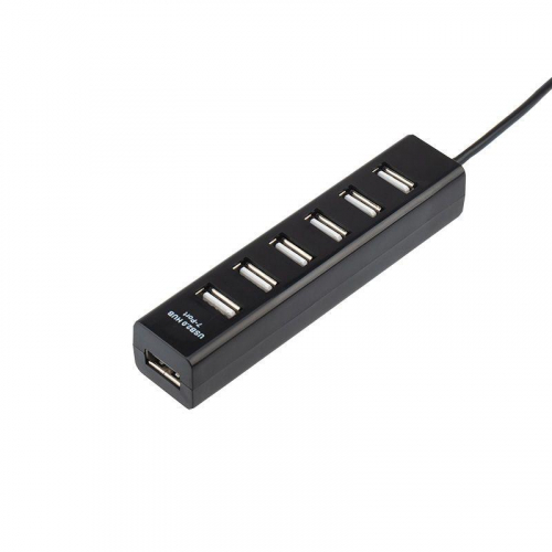 18-4107 Разветвитель USB на 7 портов черн. Rexant  фото 4