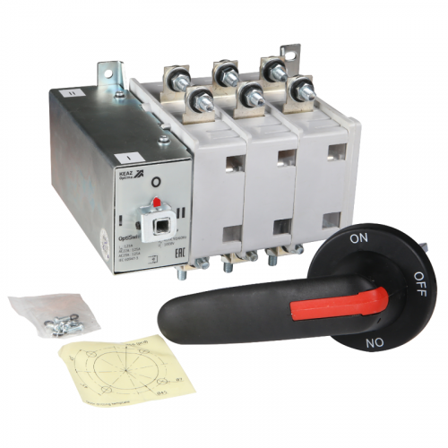 275550 Переключатель нагрузки OptiSwitch DI-C1-125-3P КЭАЗ  фото 2