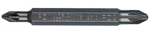 06123610 Бита двухсторонняя Industrial PH2/PH3 60мм Felo 