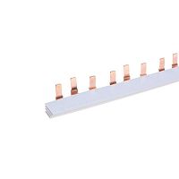 11-2244-1 Шина соединительная типа PIN 12 штырей 3Р 63А 22 см (уп.20шт) Rexant 