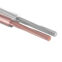 01-6306-10 Кабель акустический 2х1.50кв.мм прозрачный SILICON (бухта 10м) REXANT 