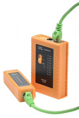 CT468 Тестер для витой пары RJ11/RJ45 ITK 
