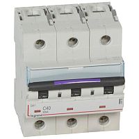410165 Выключатель автоматический модульный 3п C 40А 50кА DX3 Leg 