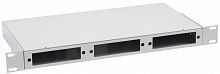 FOBX24-1U-000 Кросс оптический распред. 1U до 24 портов (без планок под 8п-3шт) ITK 