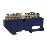277839 Шина нулевая с изолятором OptiKit BB-D-PE-DIN-12-6х9 желт. КЭАЗ 