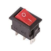 36-2031 Выключатель клавишный 250В 3А (3с) ON-ON красн. Micro (RWB-102) Rexant 