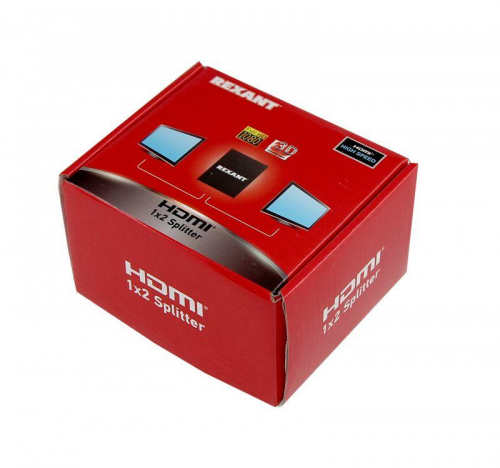 17-6901 Делитель HDMI 1x2 Rexant  фото 7