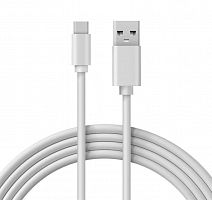 18-1895 Кабель USB-A-Type-C 3А 1м бел. ПВХ Rexant 