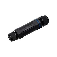 07-5961 Коннектор кабельный I-образ. (3PIN 0.5-2.5мм2) IP68 Rexant 