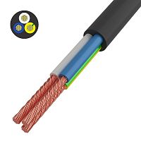 01-8047-20 Провод ПВС 3x1.5 Ч (уп.20м) Rexant 