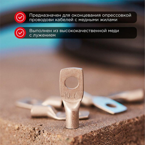 07-5317 Наконечник ТМЛ 35-10-9 Rexant  фото 2
