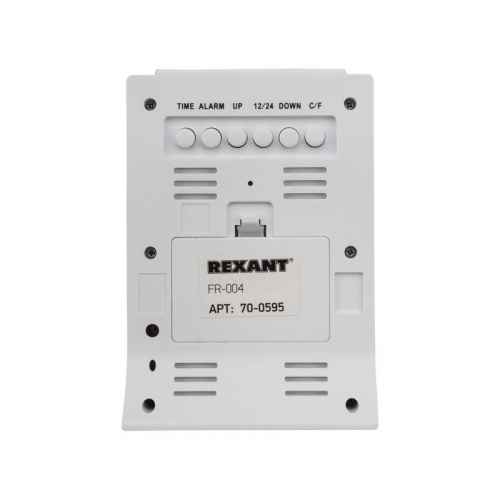 70-0595 Метеостанция с беспроводным выносным датчиком Rexant  фото 11
