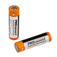 30-2000 Аккумулятор Li-ion 18650 3.7В 2000мА.ч unprotected PROCONNECT 