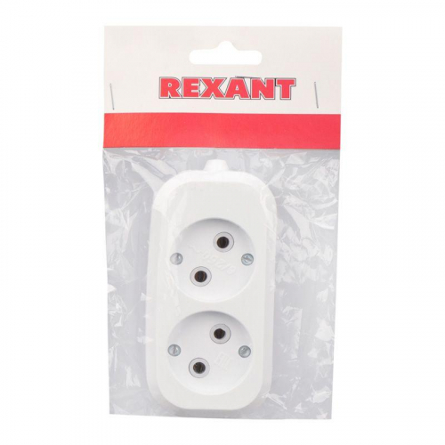 11-8701 Колодка удлинителя 2-м без заземл. Rexant  фото 4