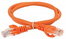 PC07-C5EUL-1M Патч-корд кат.5E UTP LSZH 1м оранж. ITK 