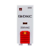 IR-230AC-2CO-D Реле одиночное 230В AC 2 прекидн. контакта DKC 