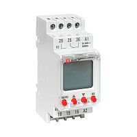 te-80-24-2 Таймер электронный двухканальный ТЭ-80 24-230В EKF 