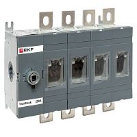 tb-s-250-4p Рубильник 4п 250А без рукоятки управления TwinBlock EKF 
