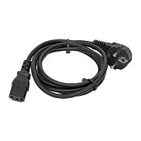 TRC-PCA-C13-SH-0.75-2M Кабель питания TERACOM для ИБП ПК и мониторов C13 - евровилка сеч. 3х0.75кв.мм 250В 2.0м EKF 