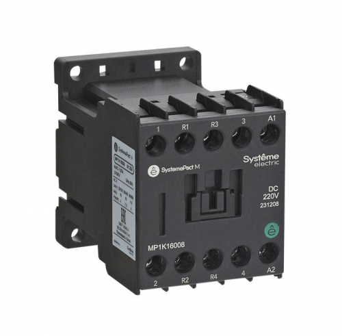 MP1K09004BD Контактор MP1K 4P(4НО) 9А DC24V SE 