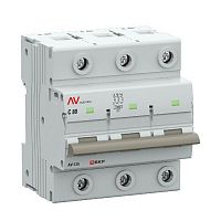 mcb125-3-80D-av Выключатель автоматический 3п D 80А 10кА AV-125 AVERES EKF 