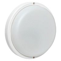 BKL-1200DA-R-18-4000 Светильник светодиодный ЖКХ ДПО-1200 18Вт 4000К IP65 круг с оптико-акустическим датчиком движения LUMA EKF 