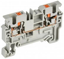 YCT20-00-K03-004 Колодка клеммная CP 4кв.мм сер. IEK 