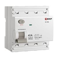 E1046MA63300 Выключатель дифференциального тока 4п 63А 300мА тип A 6кА ВД-100N электромех. PROxima EKF 