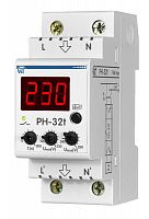 3425600035t Реле напряжения РН-32t - 32А – 220В DIN – рейка для защиты техники во всей квартире 2 DIN журнал аварий термозащита НовАтек-Электро 