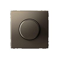 GAL000623 Светорегулятор поворотно-нажимной (диммер) ArtGallery LED RC 400Вт механизм мокко SE 