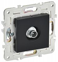 SK-A10-P-K02 Розетка телевизионная проходная TV SKANDY SK-A17Bl черн. IEK 
