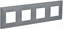 SK-M42-K03 Рамка 4-м SKANDY SK-F04Gr сер. IEK 