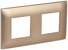 SK-M22-K98 Рамка 2-м SKANDY SK-F02Sa песочн. IEK 