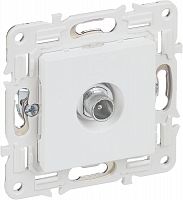 SK-A10-P-K01 Розетка телевизионная проходная TV SKANDY SK-A17W арктич. бел. IEK 