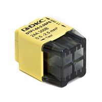 DTP1-04-2.5SPS Клеммная колодка на 4 проводника до 2 5кв.мм. на токи до 24А DKC 