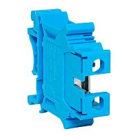 scr-ut-16-b Колодка клеммная винтовая 16 UT син. EKF 
